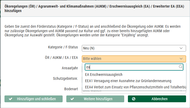 EEA Fördermaßnahme